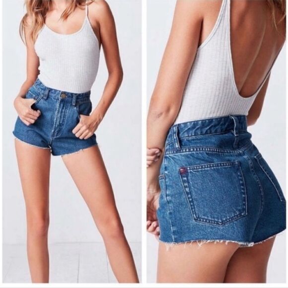 URBAN Outfitters BDG Cheeky Super High Rise Shorts - Picture 1 of 11